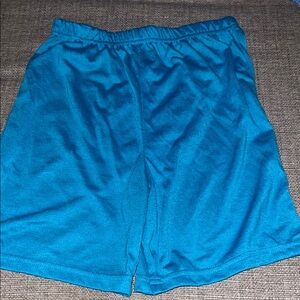 Men's Blue Athletic Shorts